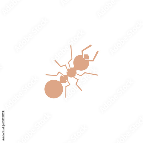 Ant Logo vector illustration template design