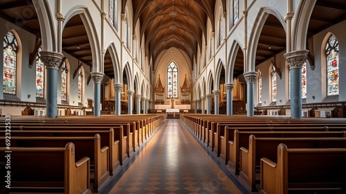 The church s interior