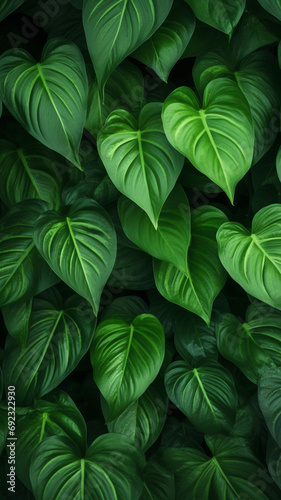 green leaf nature texture abstract pattern background