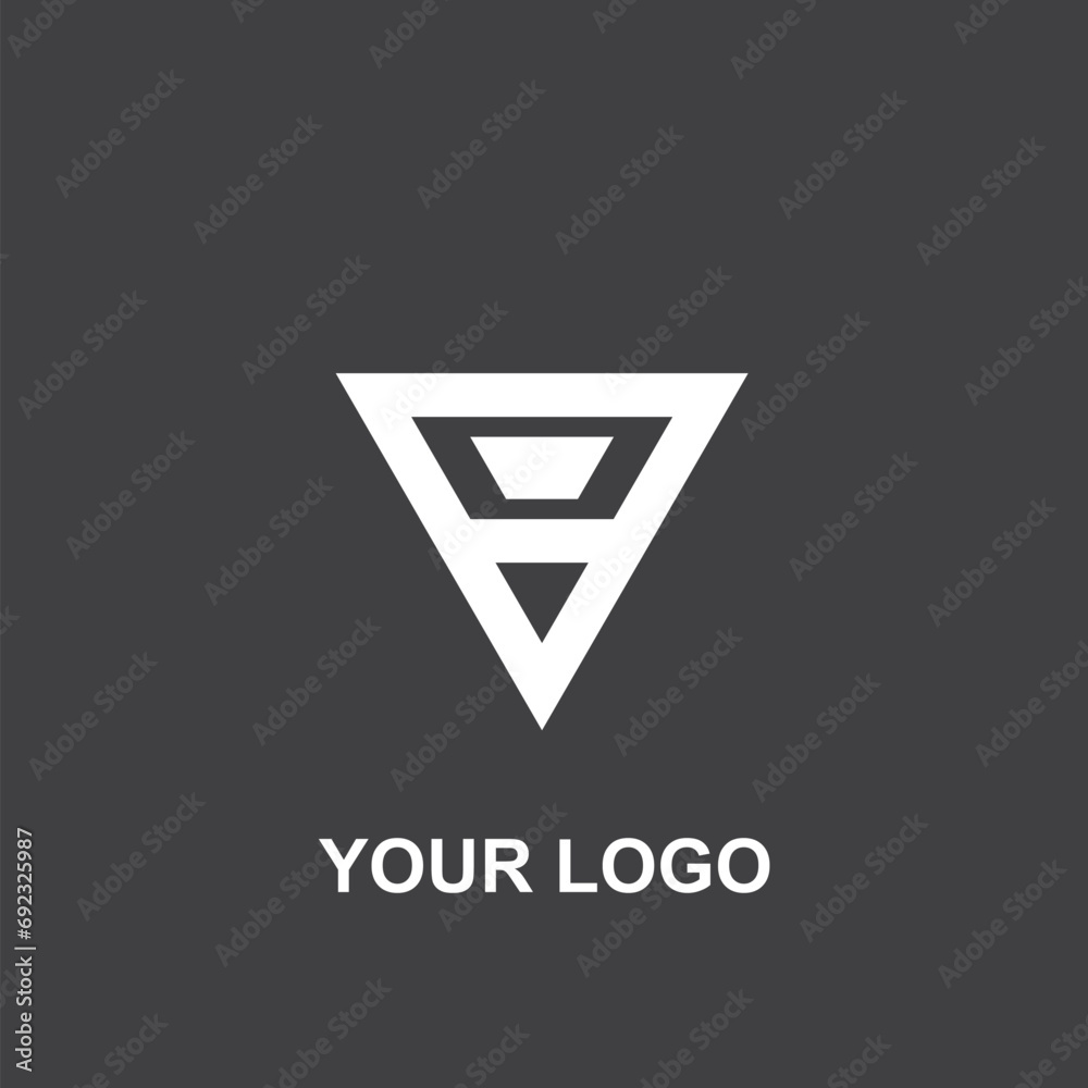 minimalist triangle logo minimalist triangle logo