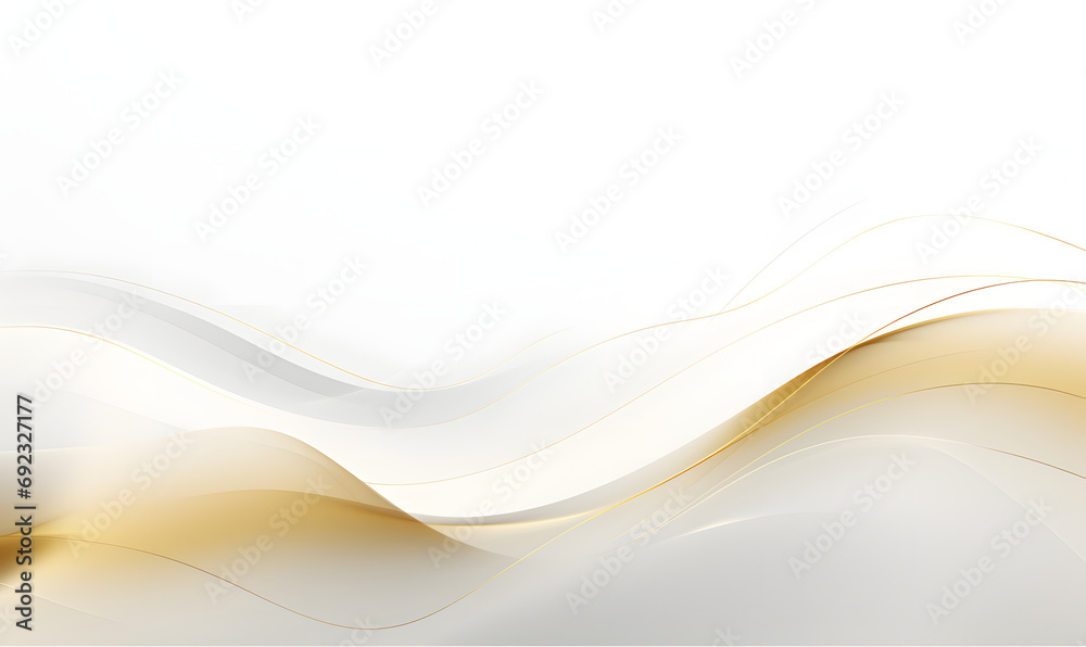abstract background with waves, Generative AI