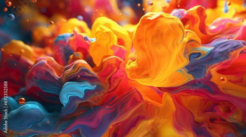 abstract liquid abstract background liquid color Ai Generative