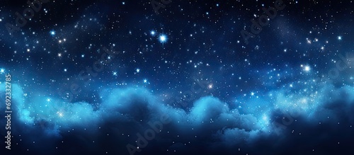 Stars in the Milky Way and sky filled with stars.