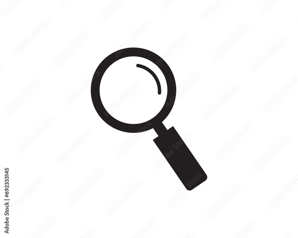 Magnify glass icon vector design illustration Magnify glass icon vector design illustration