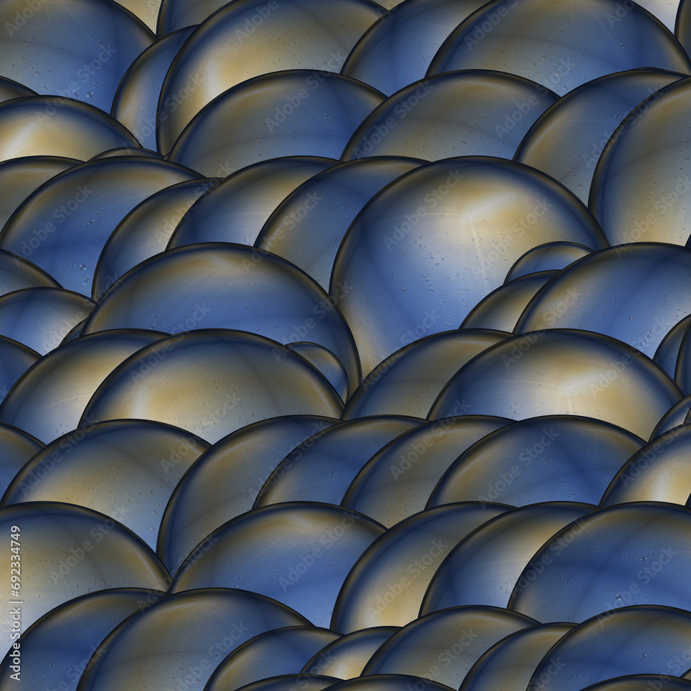 Fototapeta premium 3d balls background made from abstract texture