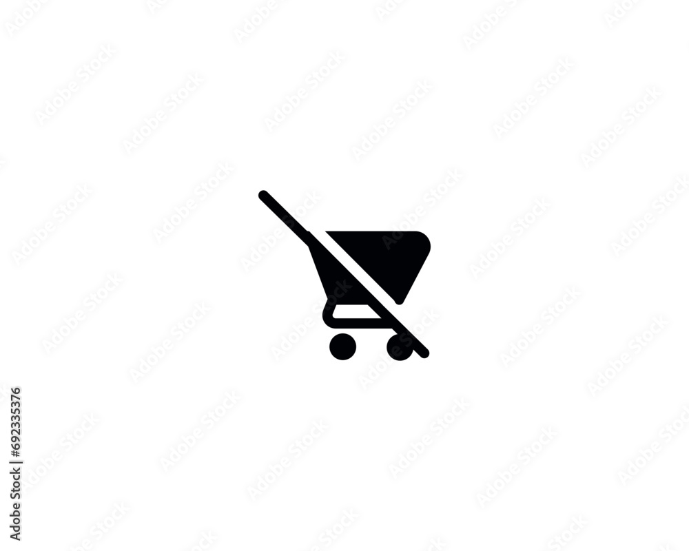 Shopping chart icon vector symbol design illustration. Shopping chart icon vector symbol design illustration.