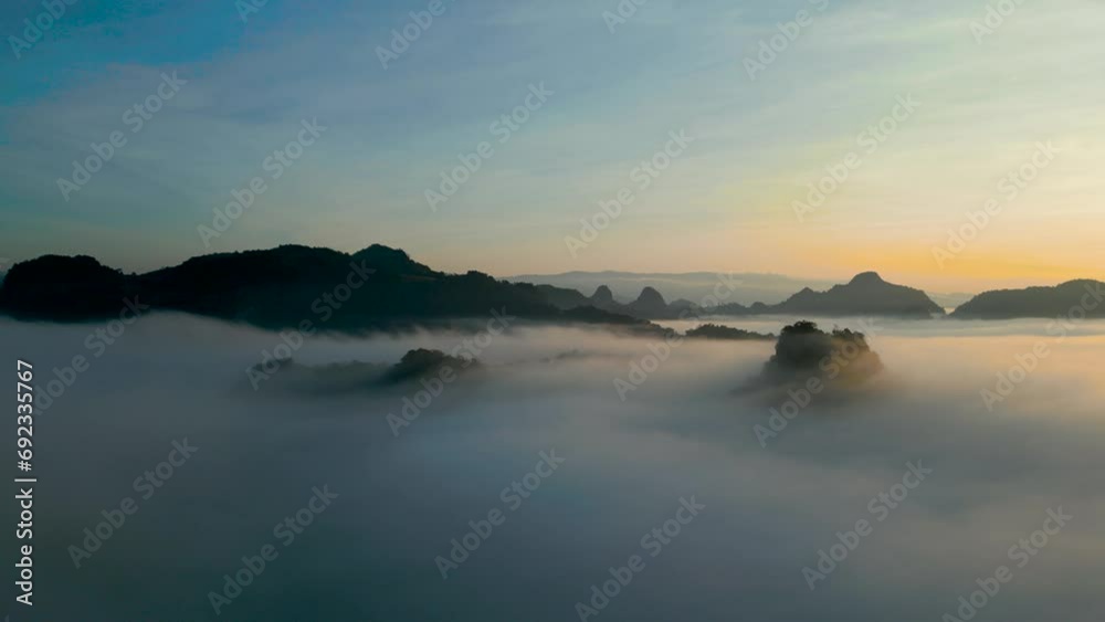 Fog river's Endless Horizon: A tranquil scene capturing the beauty of the sunrise over the fog river, with the sky painted in hues of orange and pink, reflecting on the peaceful, surrounded by nature. Fog river's Endless Horizon: A tranquil scene capturing the beauty of the sunrise over the fog river, with the sky painted in hues of orange and pink, reflecting on the peaceful, surrounded by nature.
