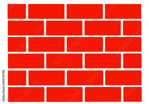 red brick wall
