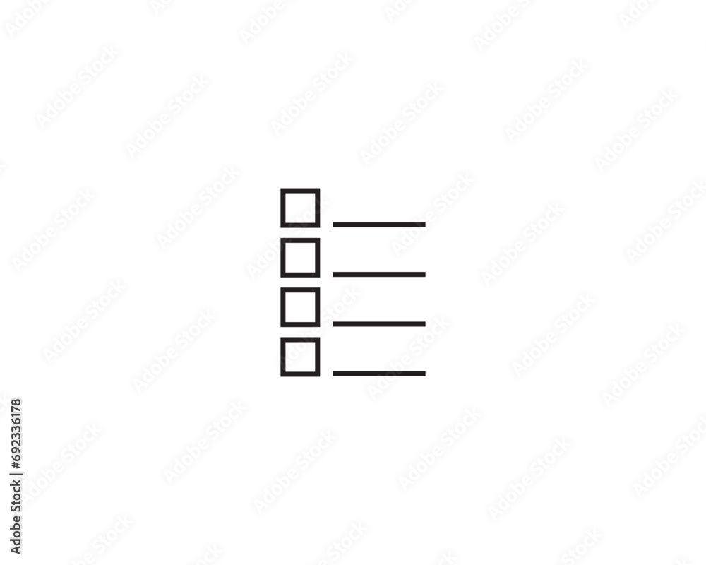 list view icon vector symbol design illustration list view icon vector symbol design illustration