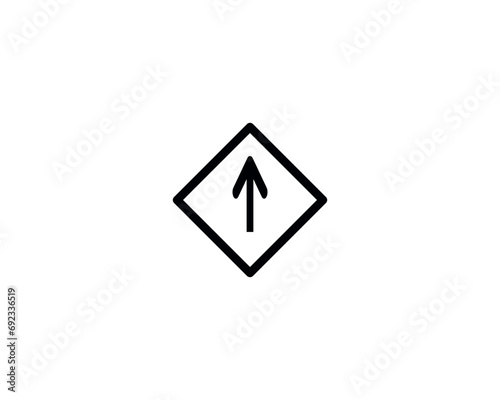 up arrow icon vector symbol design illustration. Free Download up arrow icon vector symbol design illustration. - GFXLoad