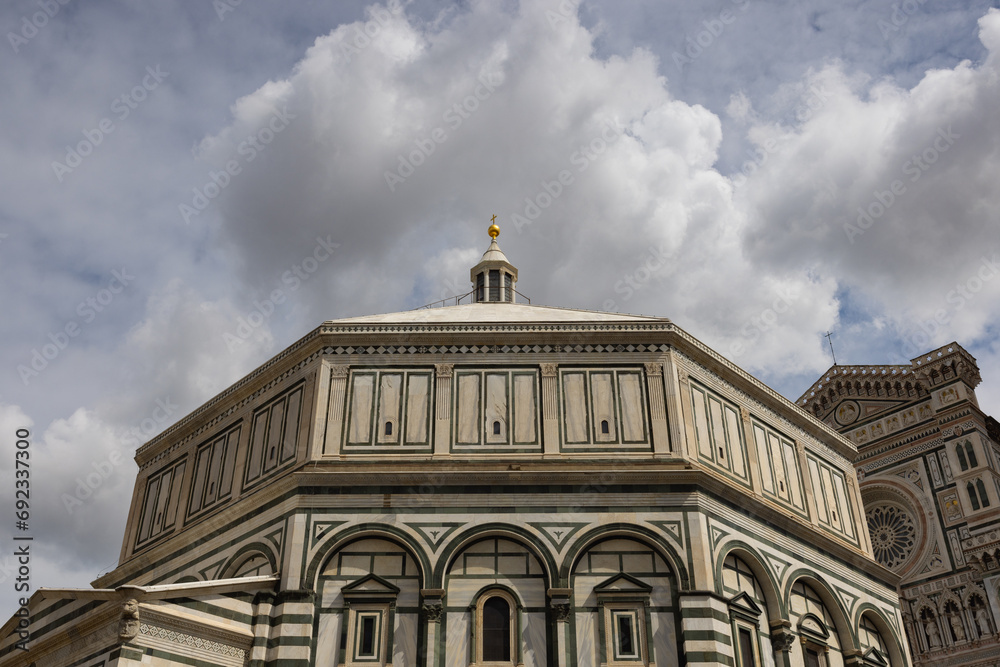 Cathedral of Santa Maria del Fiore and Baptisterium, Florence, Italy