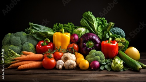 Nutrient-rich vegetables, the foundation of a balanced diet