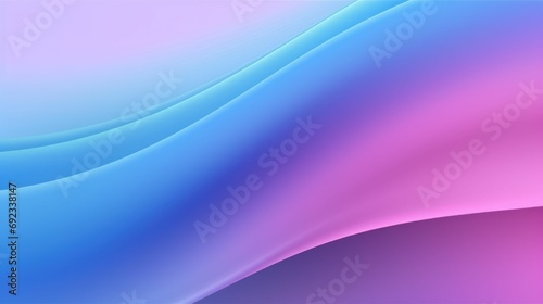 Abstract wavy neon blue and purple background  Vibrant color.