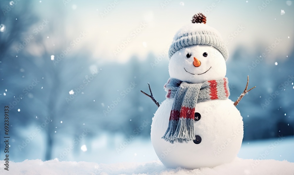 A Frosty Friend in Winter Wonderland
