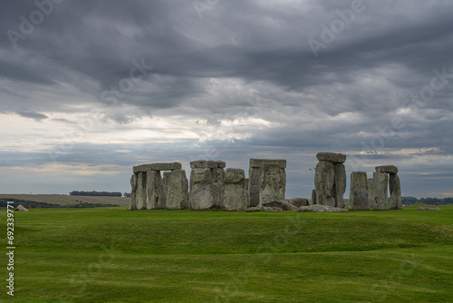 Cloudy & Stormy Day over Stonehenge