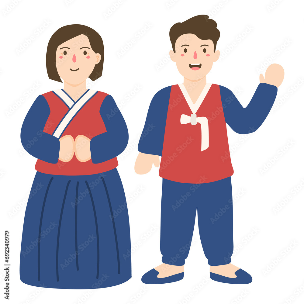 korean chuseok festival celebration illustration korean chuseok festival celebration illustration