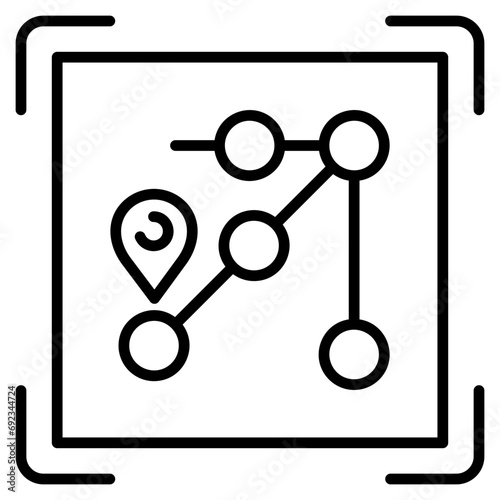 Metro Map Icon