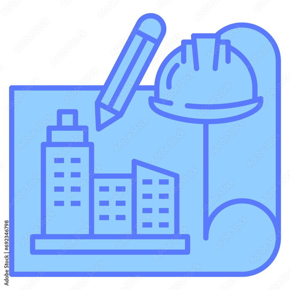 Obraz premium Urban Architecture Icon