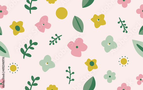 Floral background  Abstract. Good for fashion fabrics  postcards  email header  wallpaper  banner  events  covers  advertising  and more. Valentine s day  women s day  mother s day background.