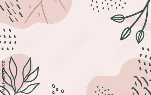 Floral background, Abstract. Good for fashion fabrics, postcards, email header, wallpaper, banner, events, covers, advertising, and more. Valentine's day, women's day, mother's day background.