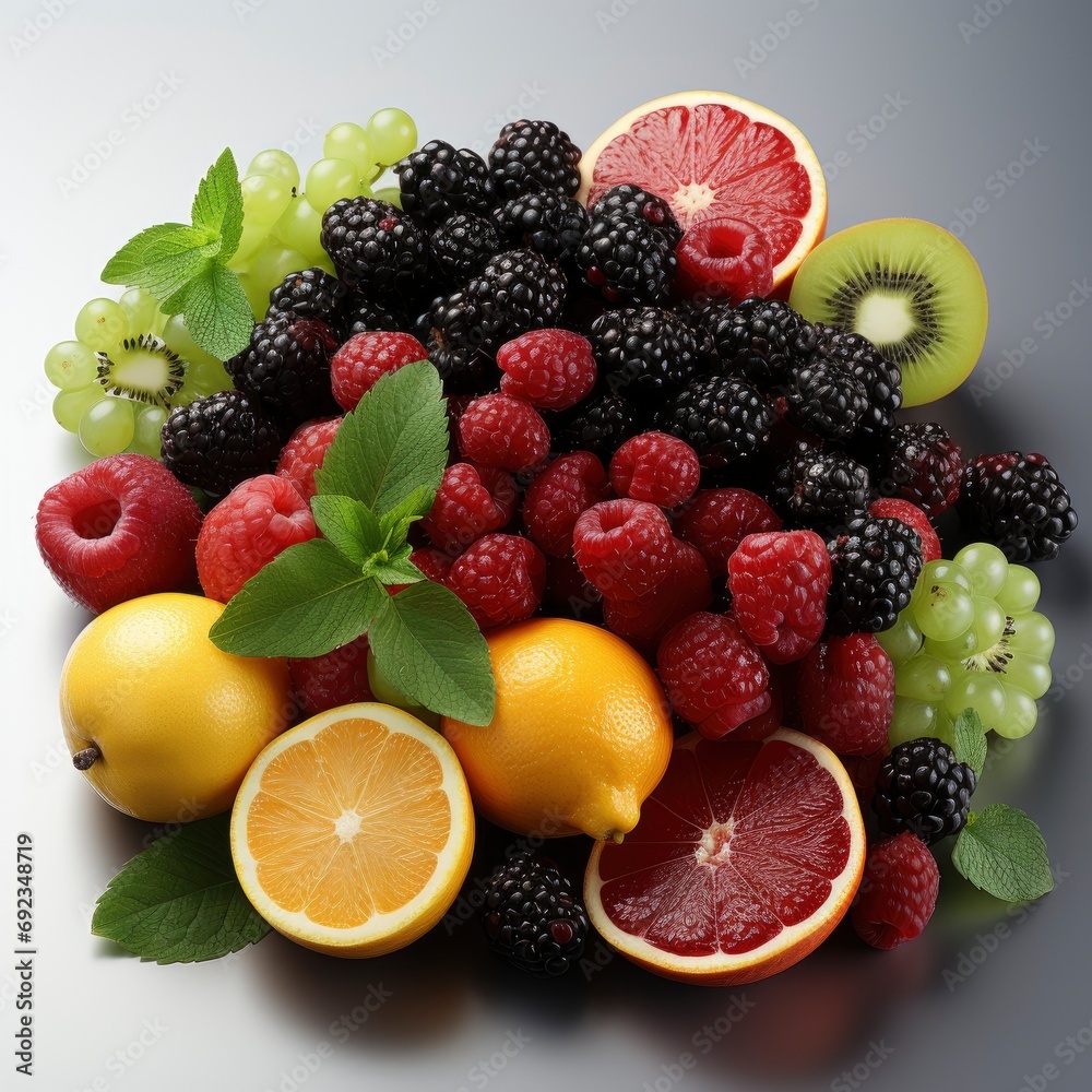 Healthy Food Background Photography Different, White Background, For Design And Printing Healthy Food Background Photography Different, White Background, For Design And Printing