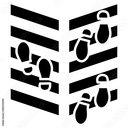 Pedestrian Path Icon