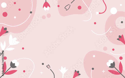 Abstract background poster. Good for fashion fabrics, postcards, email header, wallpaper, banner, events, covers, advertising, and more. Valentine's day, women's day, mother's day background.