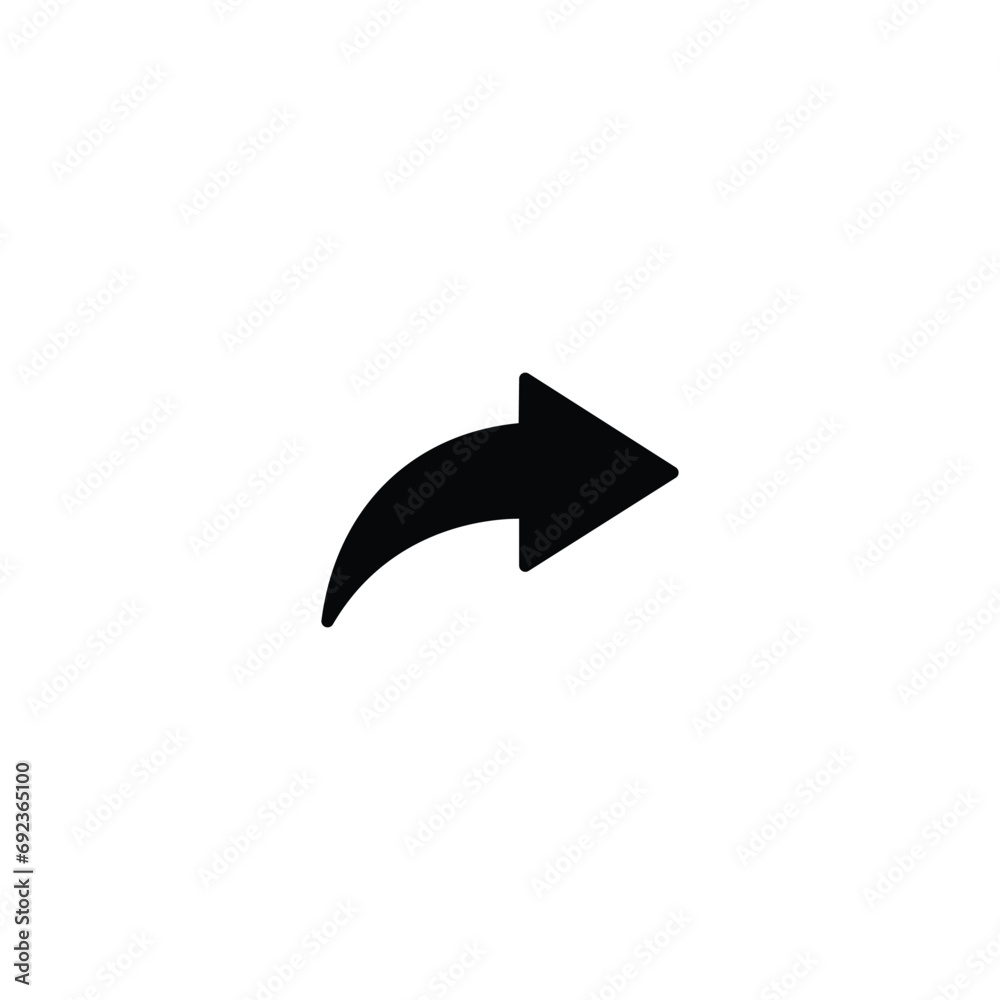 Redo icon, forward sign vector for web site Computer and mobile app Redo icon, forward sign vector for web site Computer and mobile app