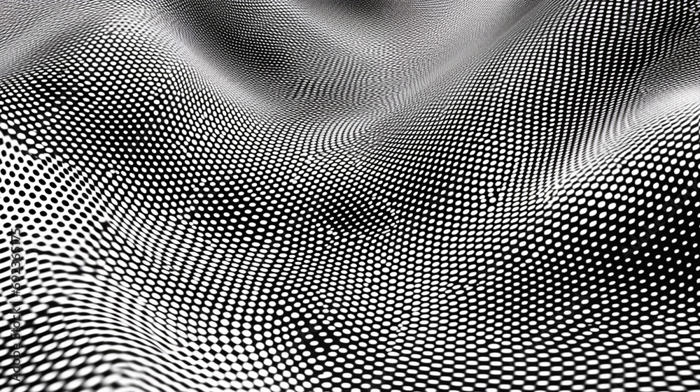 The halftone texture is monochrome chaotic background surface The halftone texture is monochrome chaotic background surface