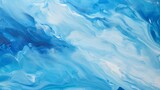 Abstract Blue Acrylic Background