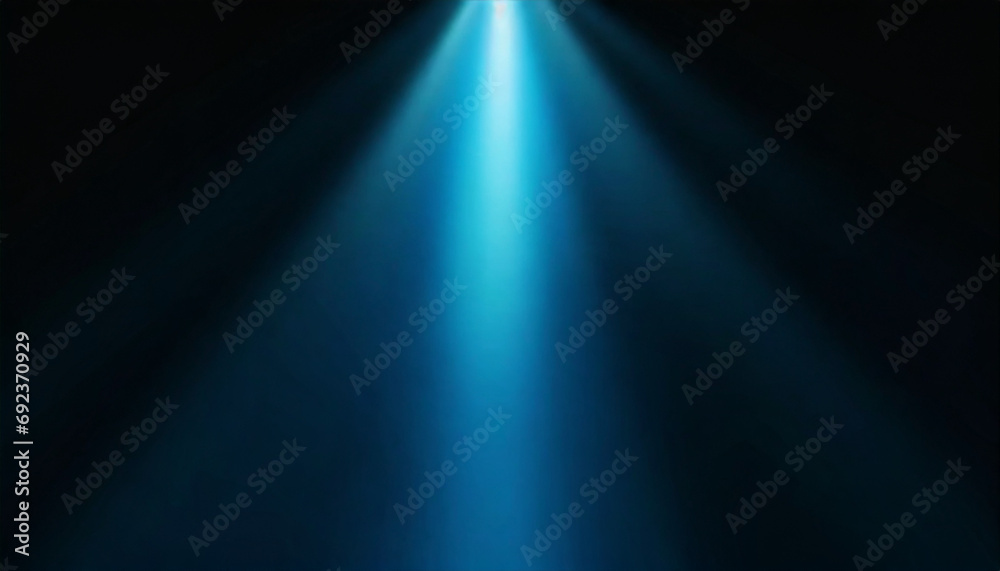 Blue light rays on dark blue background abstract glowing gradient banner backdrop design