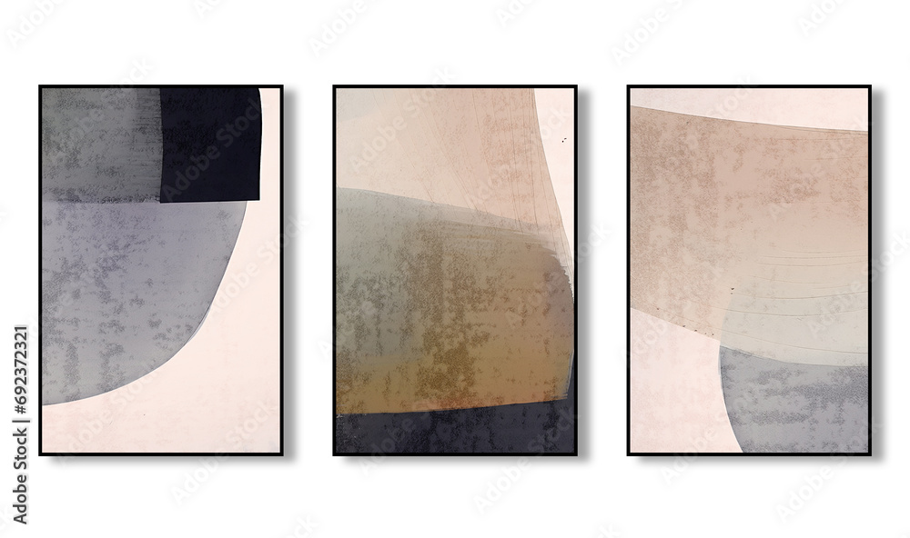 Naklejka premium Abstract art poster. Rich texture. Abstract contemporary art on modern art background.