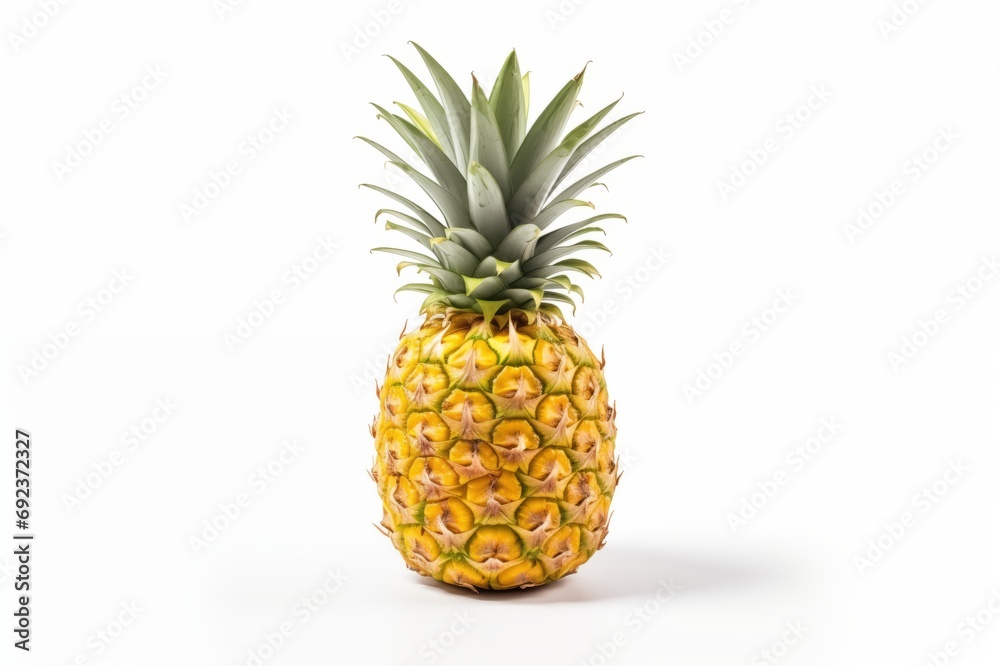 Pineapple on white background Pineapple on white background