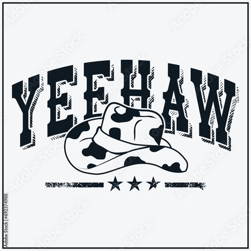 Funny Western Gift Horse Bull Riding Rodeo Heehaw Cowboy T-Shirt