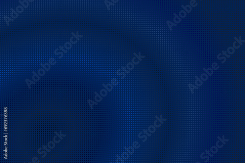 Abstract Vector gradient halftone dot textured on blue color background, monochrome. For business wallpaper banner card greeting invitation
