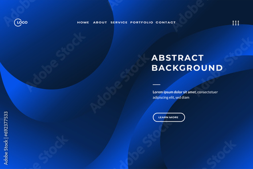 3D Blue Abstract Background Wave is perfect for creating an aesthetic look. It's versatile enough to be used for a variety of purposes, and it's simple and elegant design makes it easy to use.