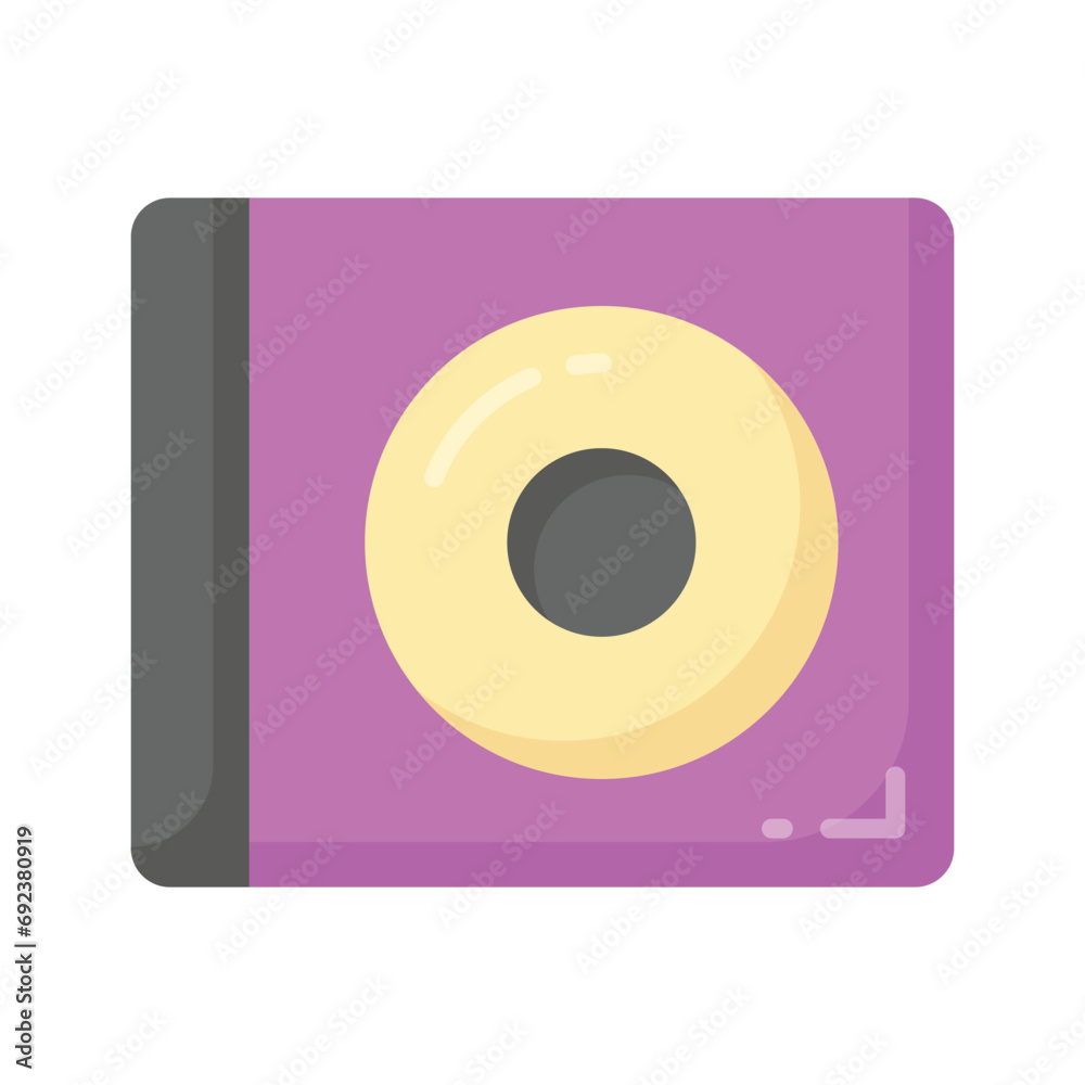 An icon of dvd player in trendy design style, modern cd rom vector An icon of dvd player in trendy design style, modern cd rom vector