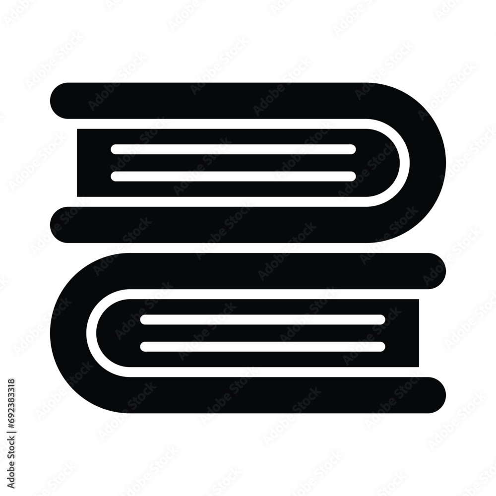 Get your hands on this creatively crafted books icon, ready to use vector Get your hands on this creatively crafted books icon, ready to use vector