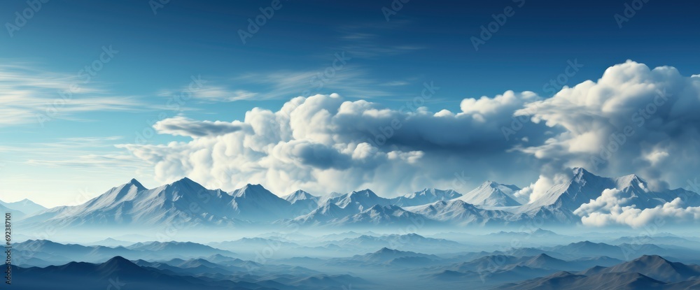 Cloudy Sky Background Gloomy Weather , Background Banner HD