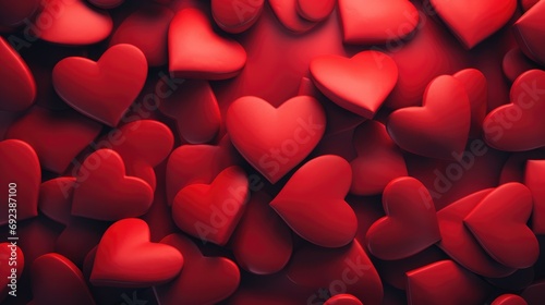 Red hearts background valentines day assets background