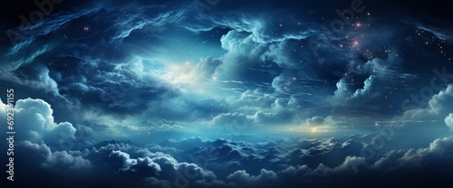 Beautiful Night Sky Milky Way Lmc , Background Banner HD © Alex Cuong