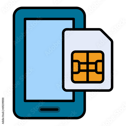 Phone Sim Icon