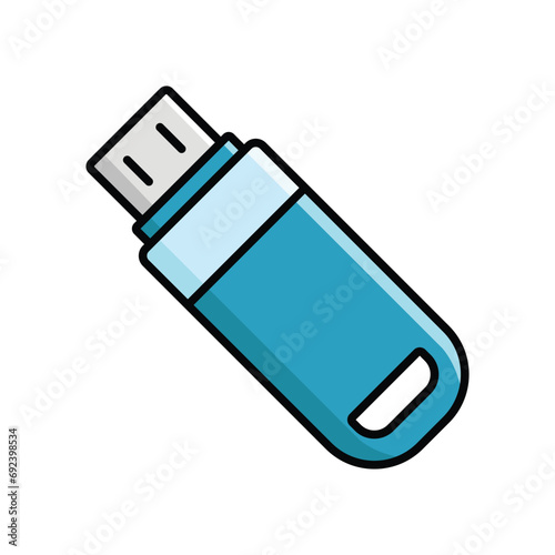 flash disk icon vector design template simple and clean