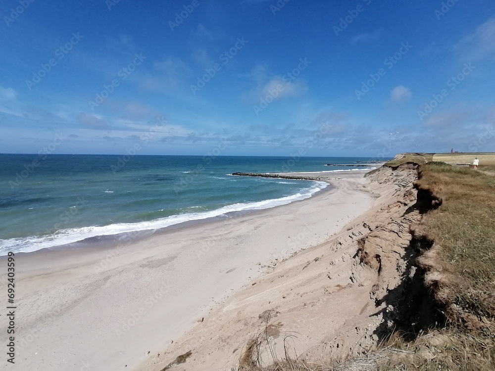 Steilküste bei Bovbjerg, Dänemark Steilküste bei Bovbjerg, Dänemark