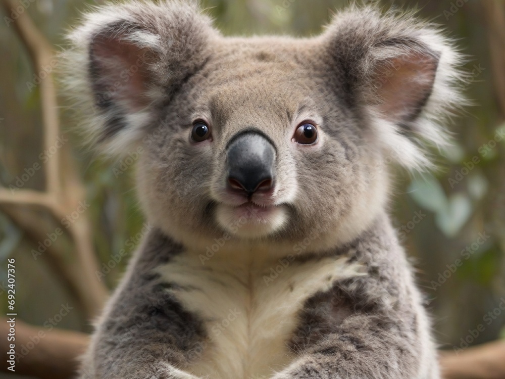 Fototapeta premium koala in a tree