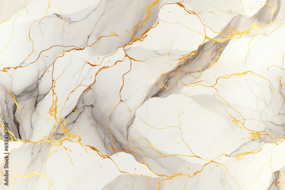 Marble texture with gold, abstract background. Generated by artificial intelligence Marble texture with gold, abstract background. Generated by artificial intelligence