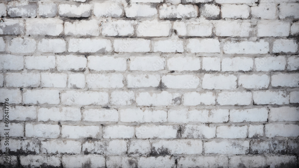 Obraz premium Grunge wall highly detailed textured background abstract with space for your projects. Texture of old grunge rustic wall covered with gray stucco. Generative AI
