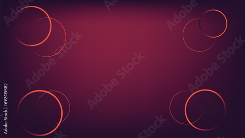 abstract background with circles and lines