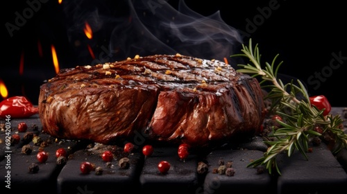 yummy beef grill steak