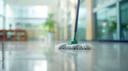 Wallpaper Mural Mop for cleaning floors in a modern hospital Torontodigital.ca